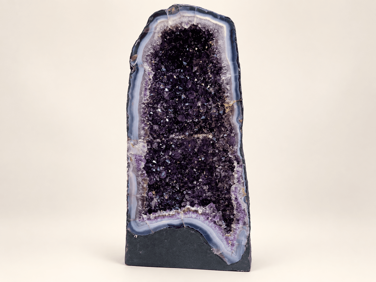 The one-of-one 16.78 kg Brazilian amethyst geode